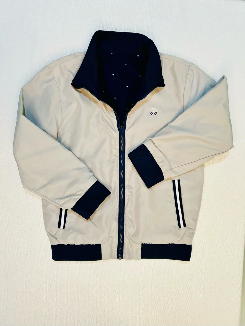 Little boys Mayoral Reversible Windbreaker Jacket